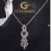 Sapphire pendant 