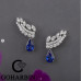 Sapphire earrings